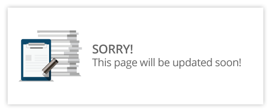 sorry! This is page will be updated soon!